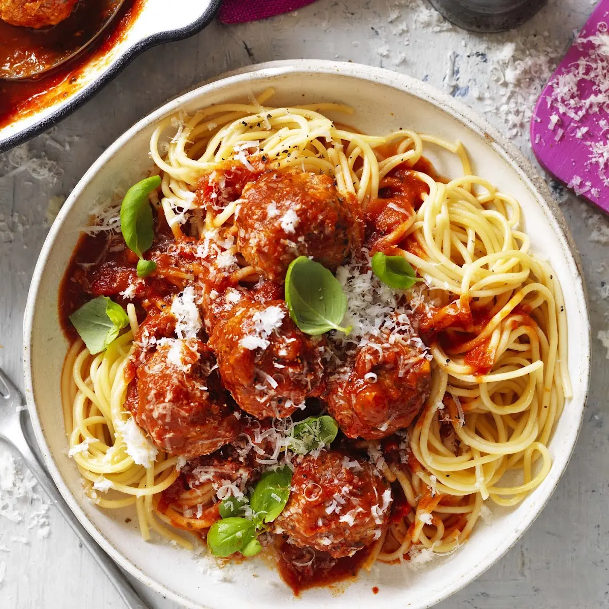 Spaghetti & Meat Balls