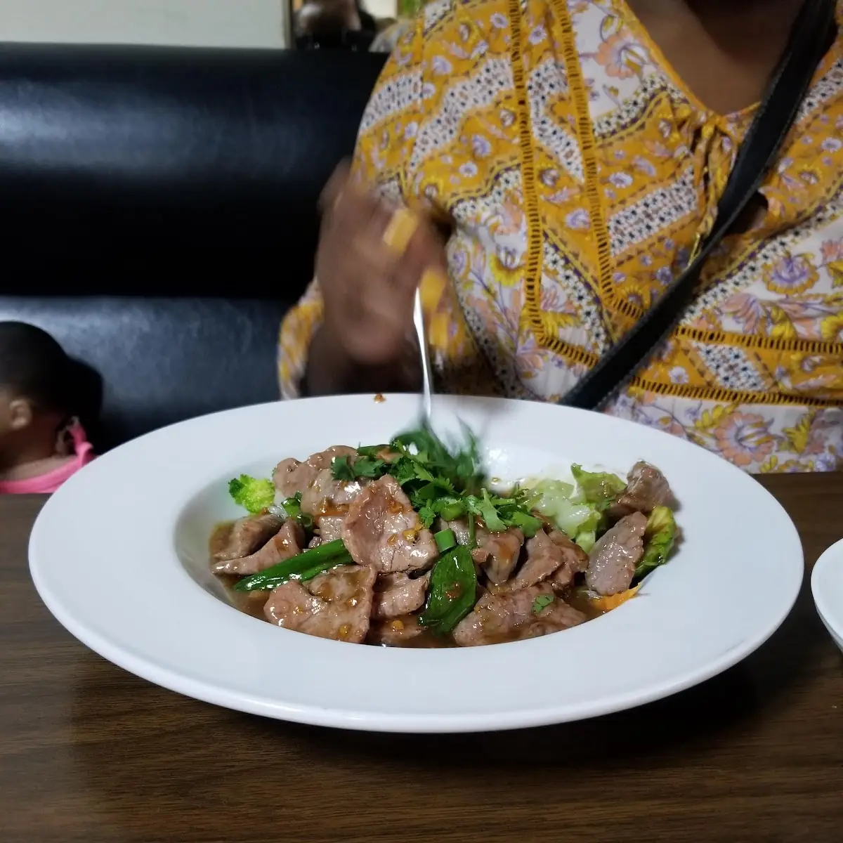 Thai Stir Fry Garlic Chicken