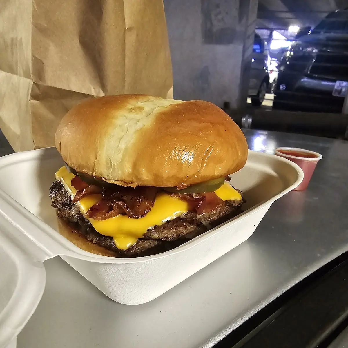 Bacon Double Cheeseburger