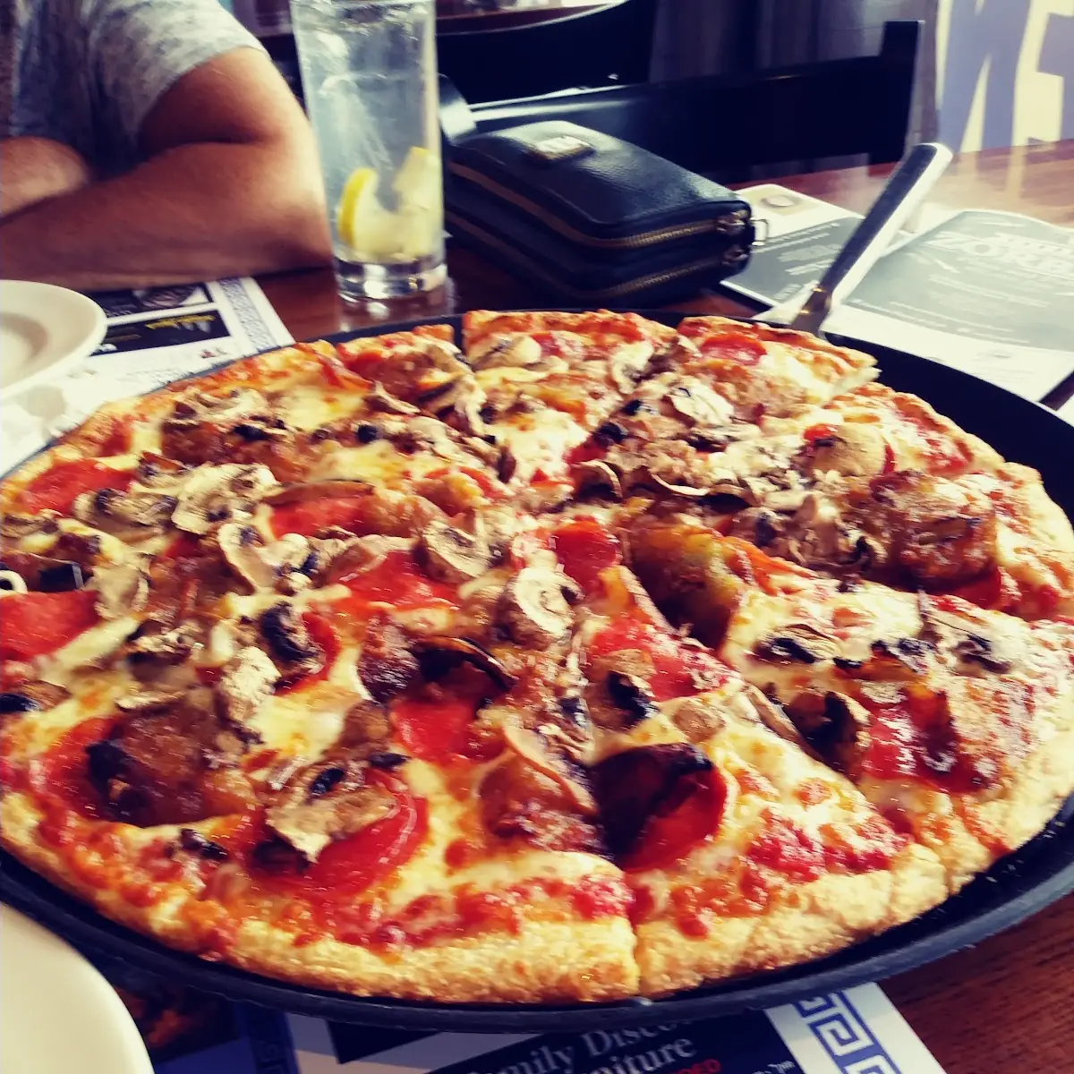 Mushroom Pizza