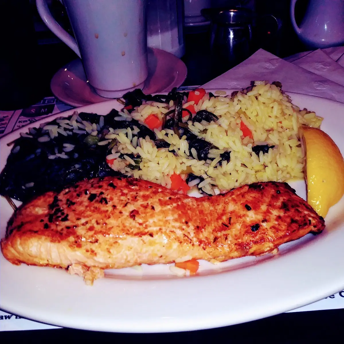 Seared Salmon Dinner