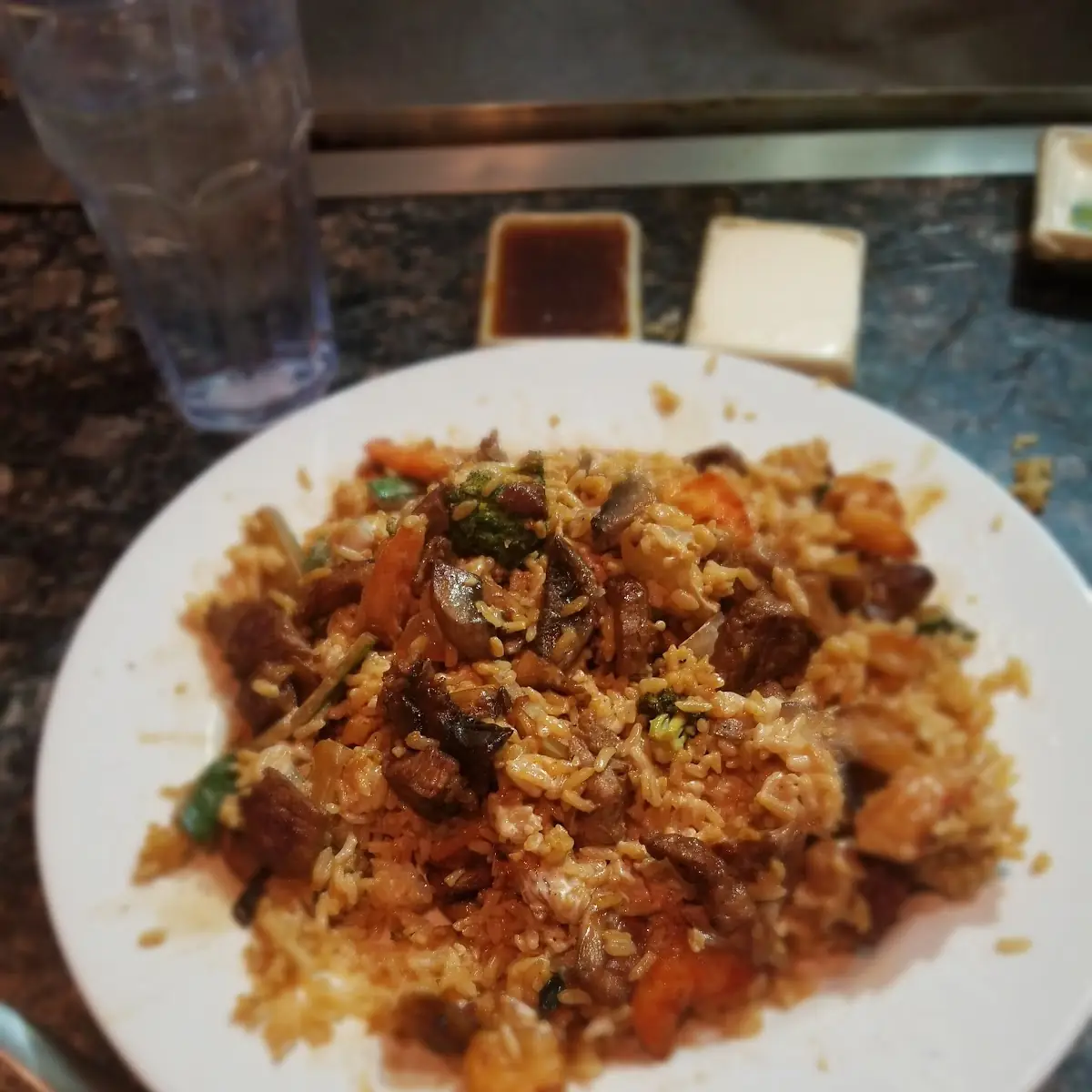 Hibachi Steak and Shrimp