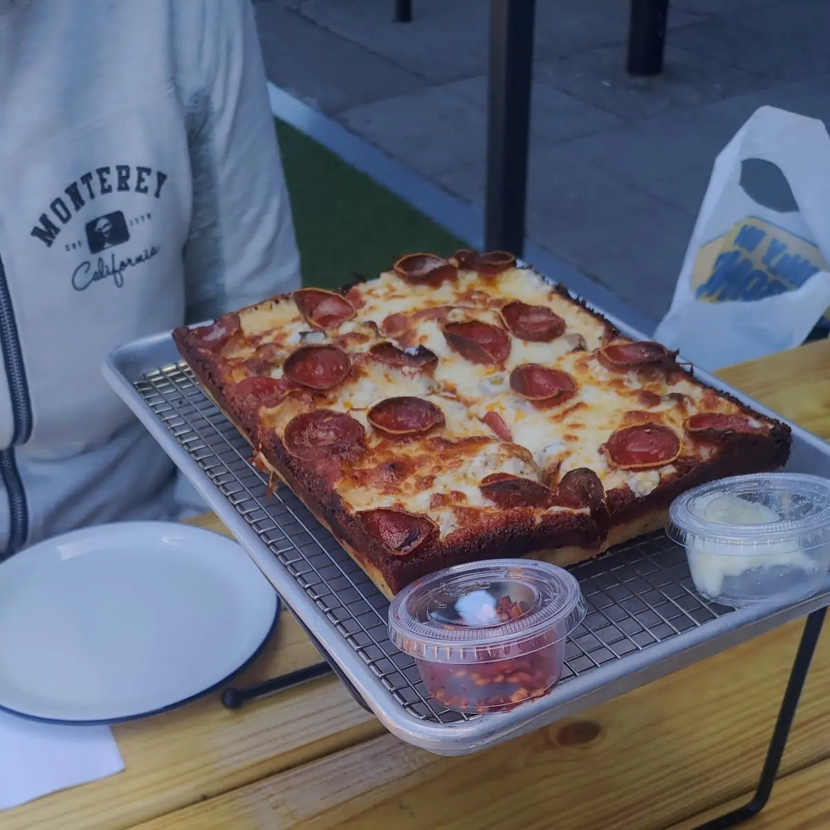 Pizza Salsiccia E Salamino Piccante