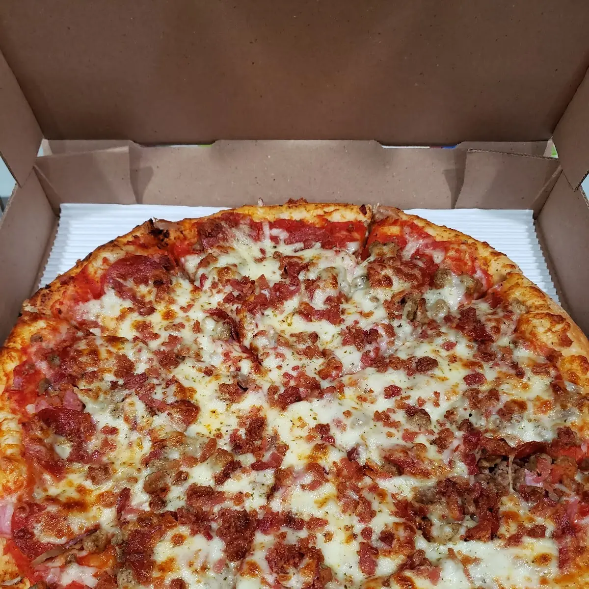 14 All Meat Pizza