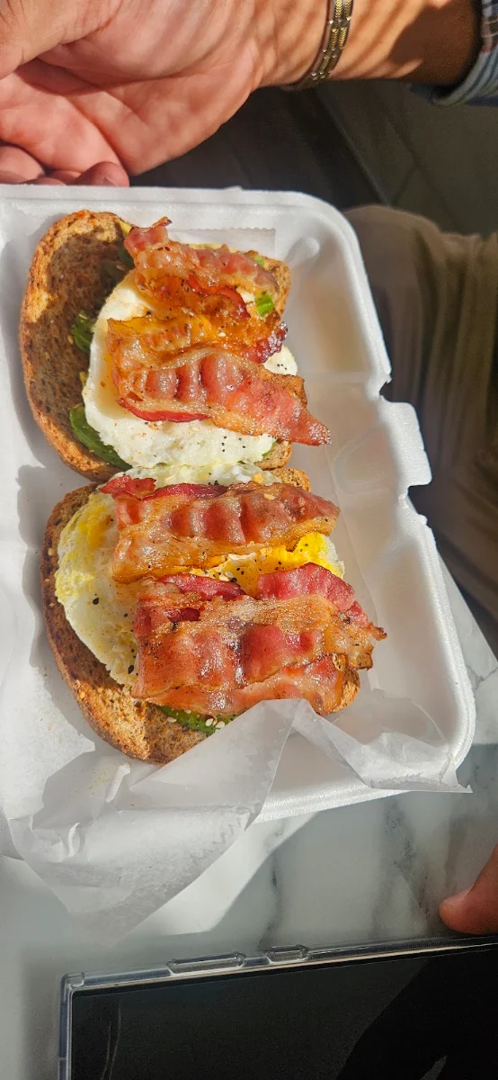 Spicy Chicken & Bacon Toast