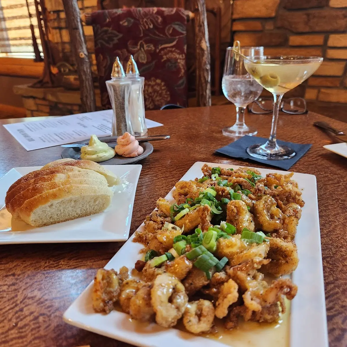 Golden Fried Calamari