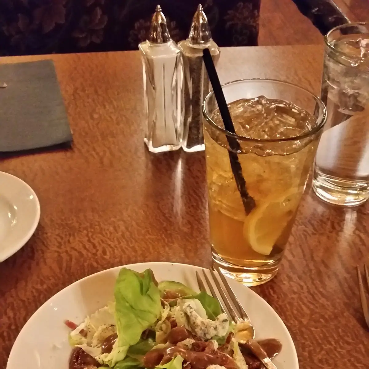 Wedge Salad w Blue Cheese Crumbles