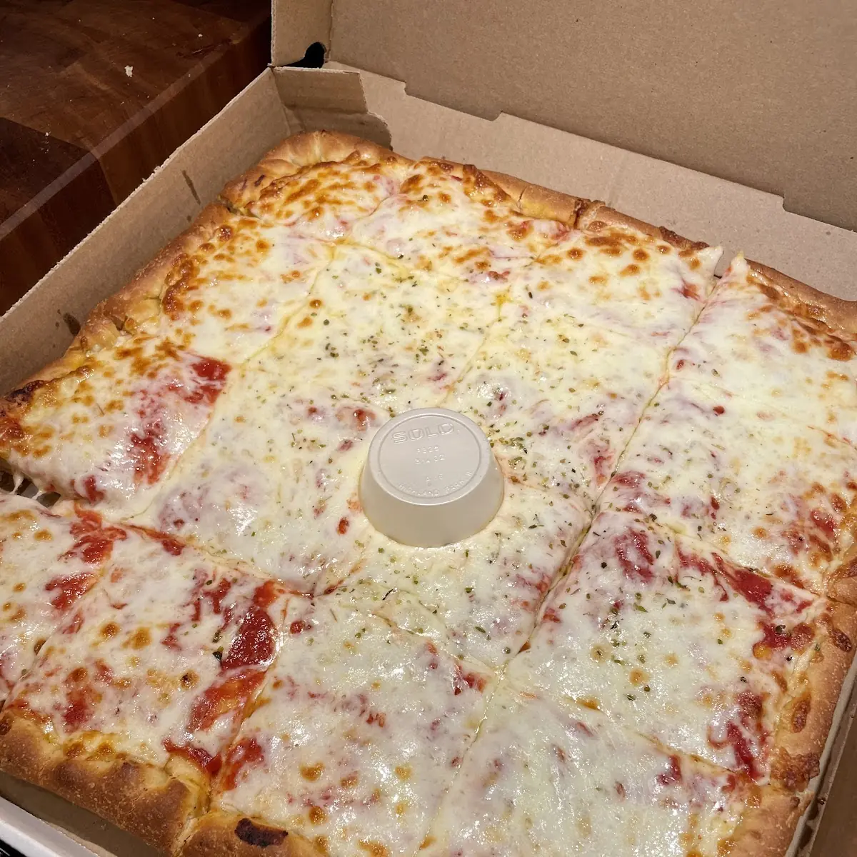 Sicilian Cheese Pizza