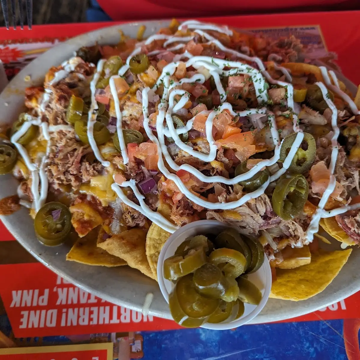Nachos with Pulled Pork