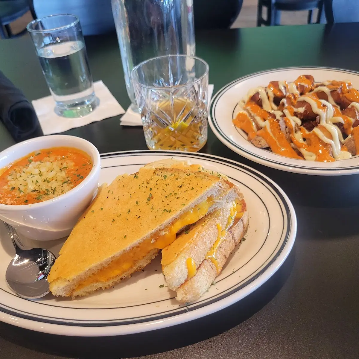 Grilled Cheese and Tomato Soup