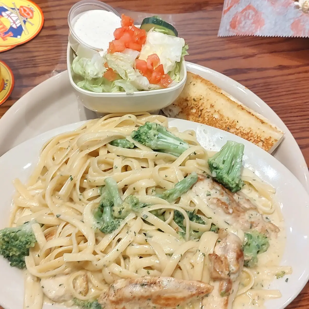 World Famous Chicken Broccoli Alfredo