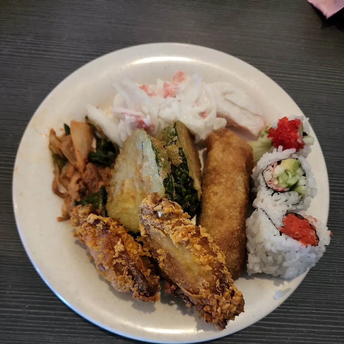 Sushi with Wings