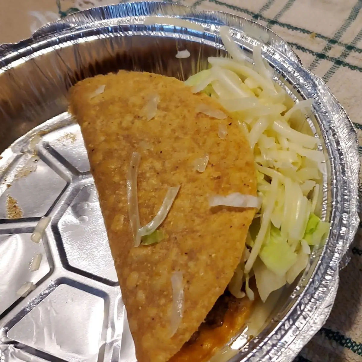 Beef or Chicken Soft Taco