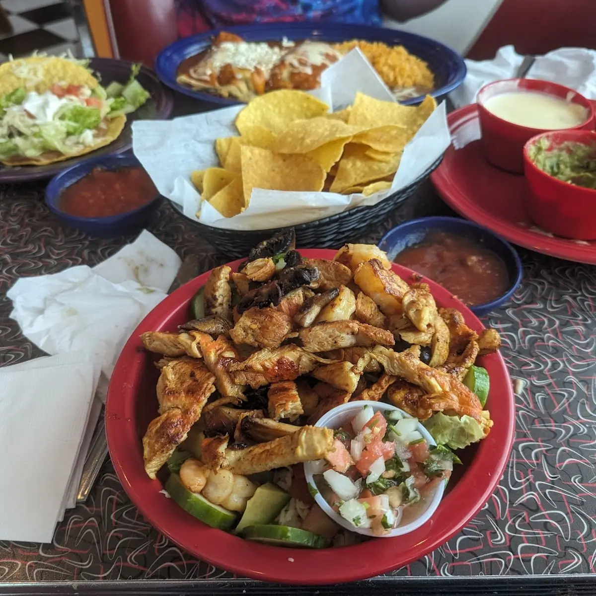 Beef or Chicken Soft Taco