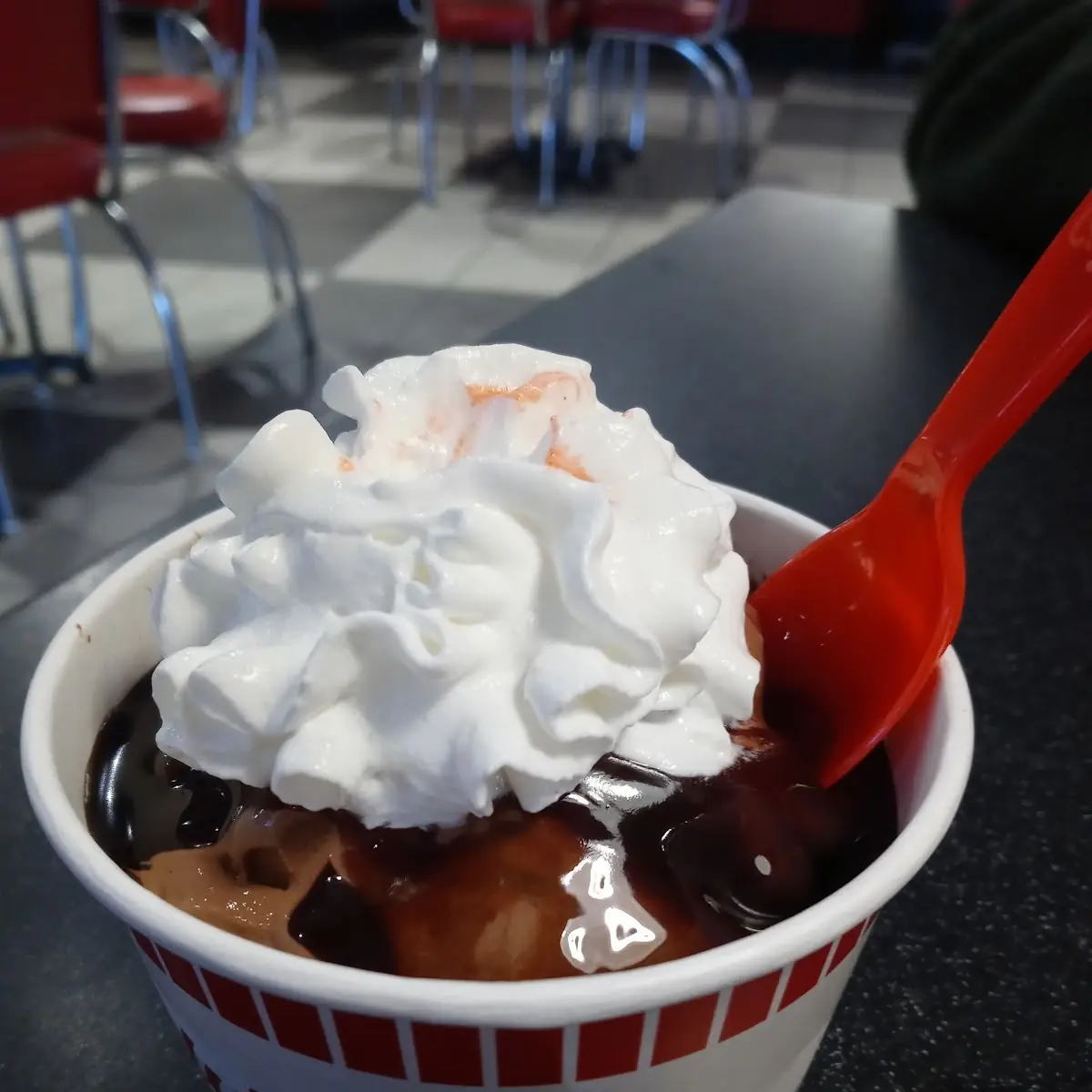 Chocolate Brownie Sundae