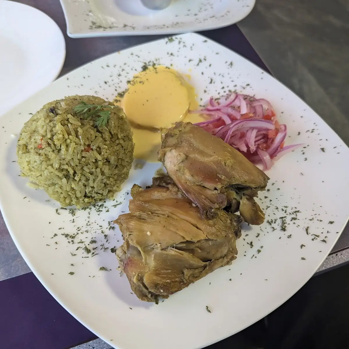 Cilantro Rice and Chicken