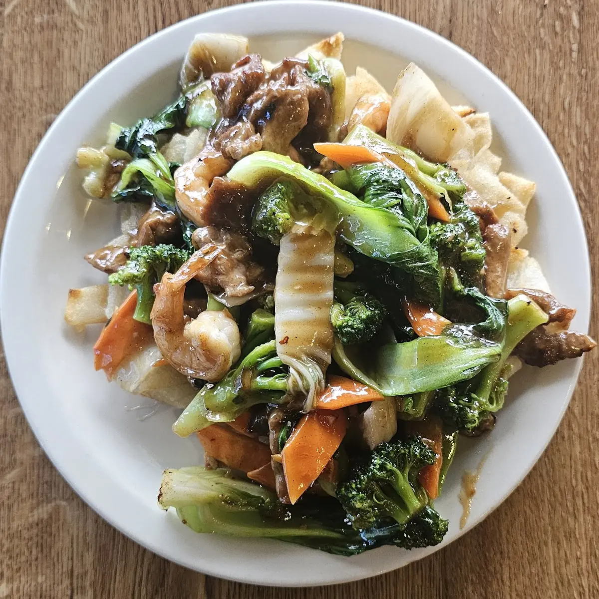 Drunken Noodles Flat Rice Noddles Stirfry