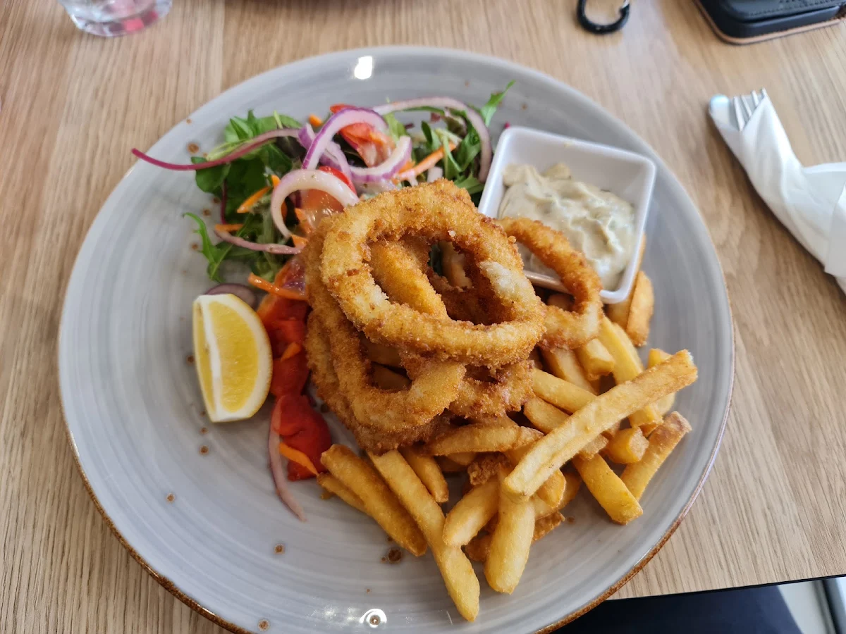 Crumbed Calamari, BrewBar Reed Street