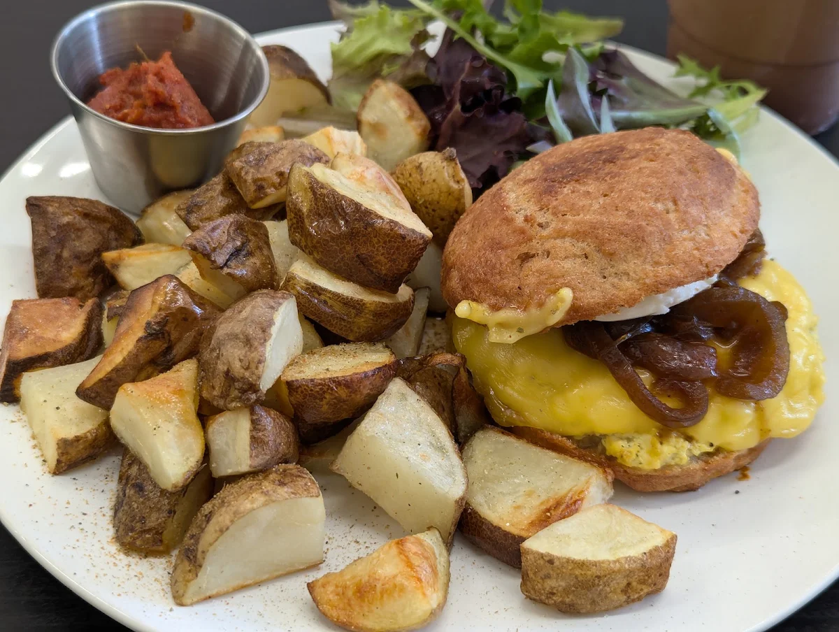 The Vegan Breakfast Sandwich