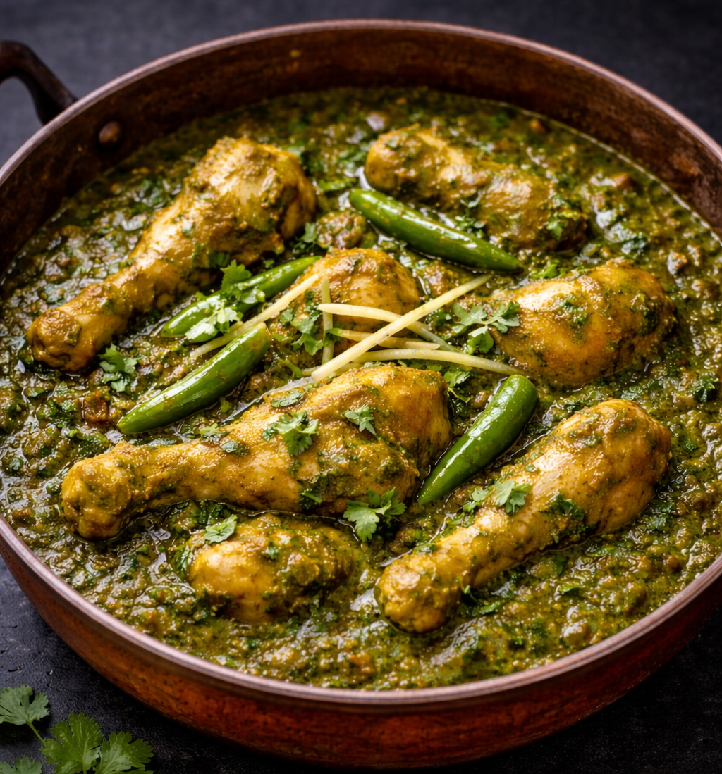 Palak Chicken, Flaming Karachi Ferndale