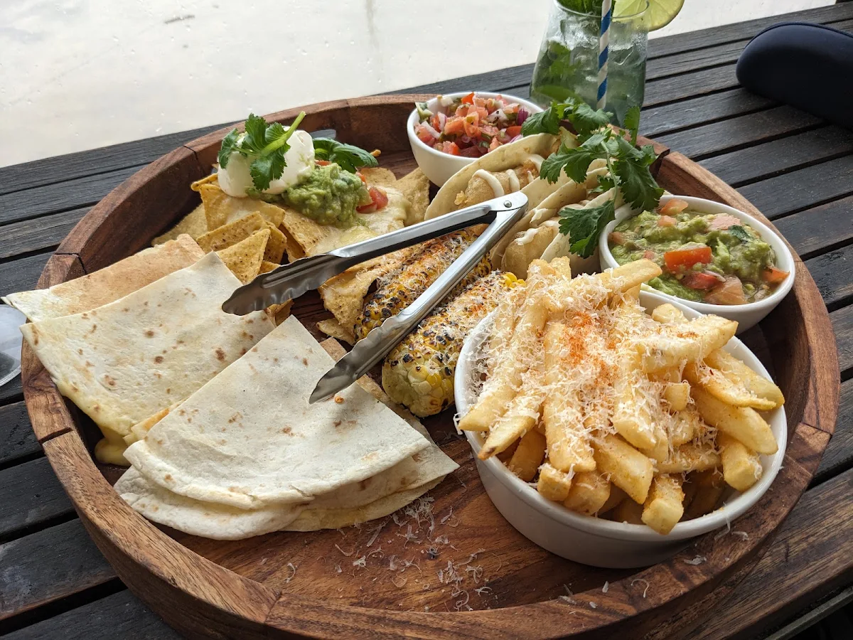 Mexican Share Platter, Bacchus Bar