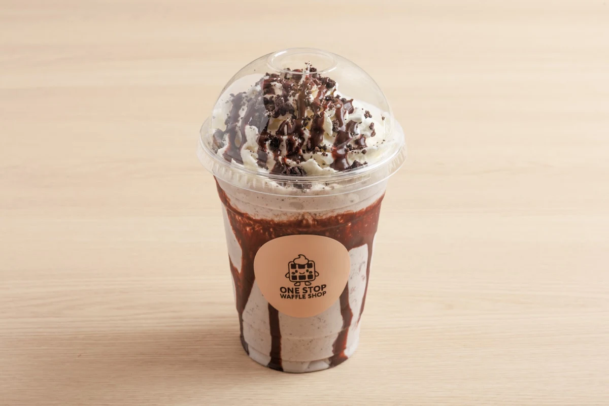 Mocha Coffee Belgian Waffle