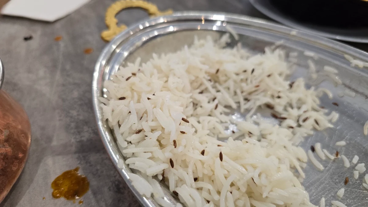 Plain Basmati Rice, Nice Kurry place