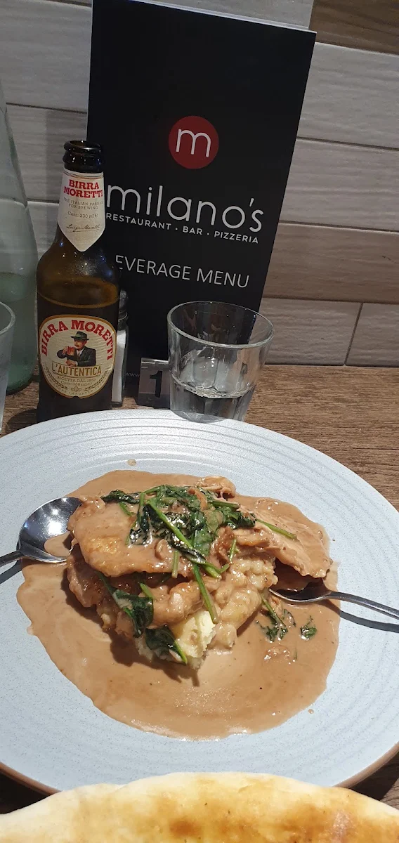 Chicken Marsala, Milano's Restaurant and Pizzeria