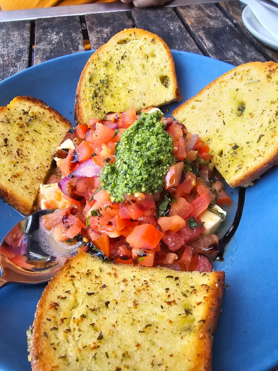 Garlic Bread, Milano's Restaurant and Pizzeria