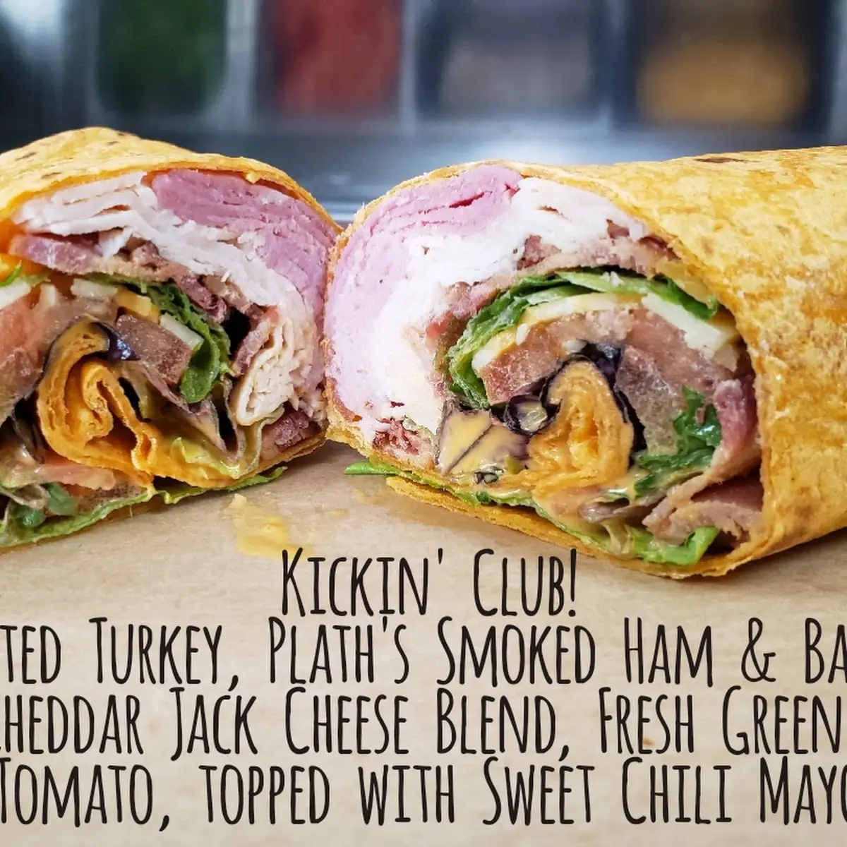 Turkey Bacon Avocado Wrap