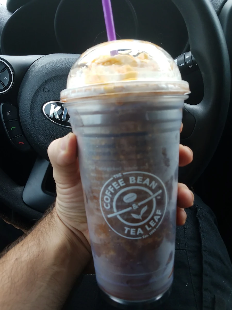 Blended Dark Chocolate Cookies and Cream Mocha
