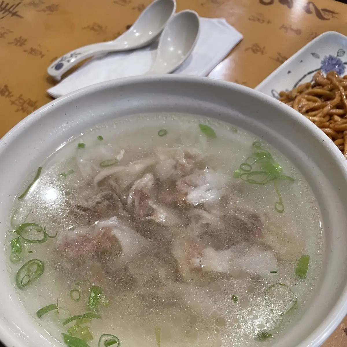 Mini Wonton Soup