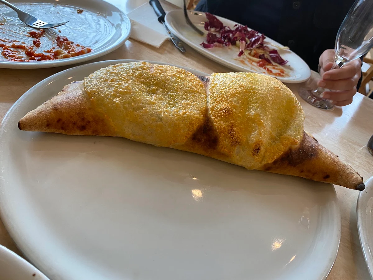 Spinach and Ricotta Calzone, Lupa Pizzeria