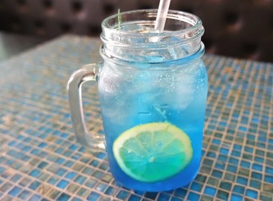 Blue Lemonade, Kim's Asian Kitchen