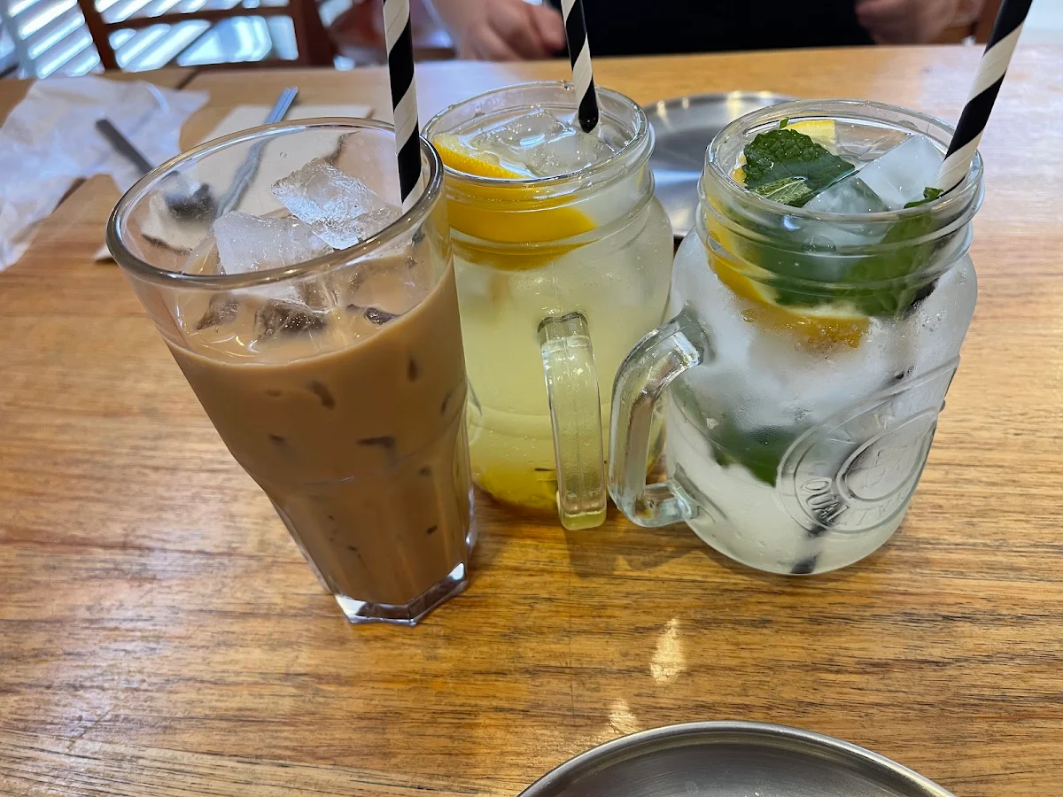 Korean Iced Milk Coffee, Kim's Asian Kitchen
