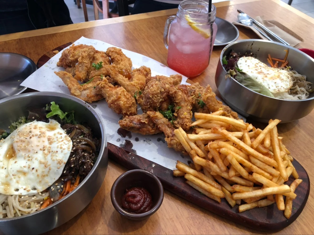 Original and Soy Fried Chicken, Kim's Asian Kitchen