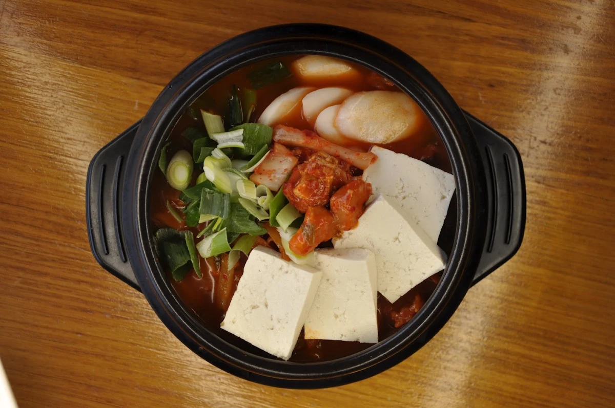 Seafood Soft Tofu Soup, Kim's Asian Kitchen