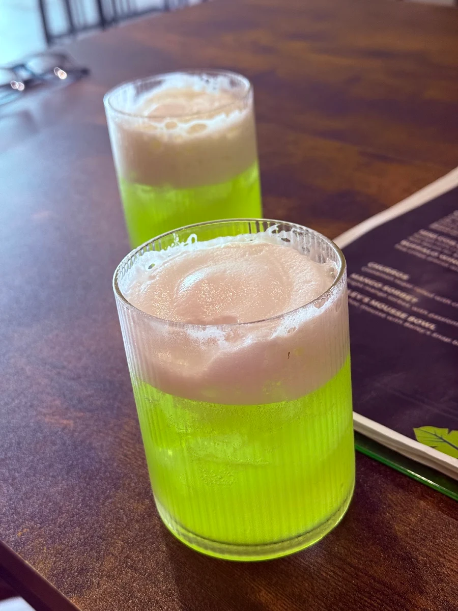 Midori Splice-Cream, Fat Frog Kitchen & Cocktails