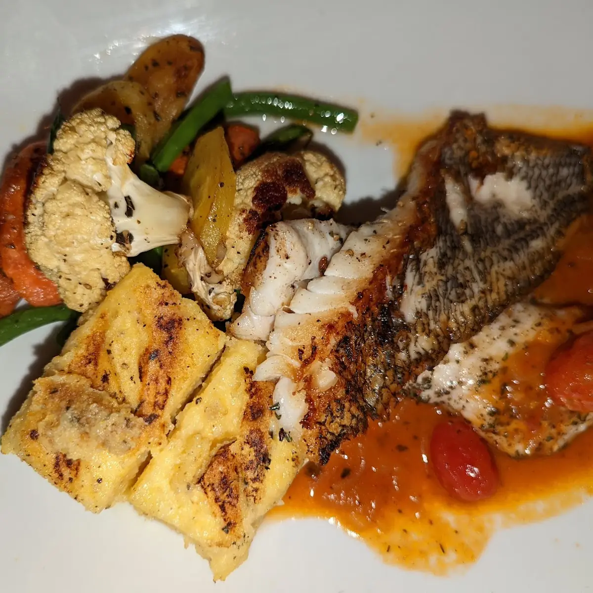 Pan Seared Black Bass