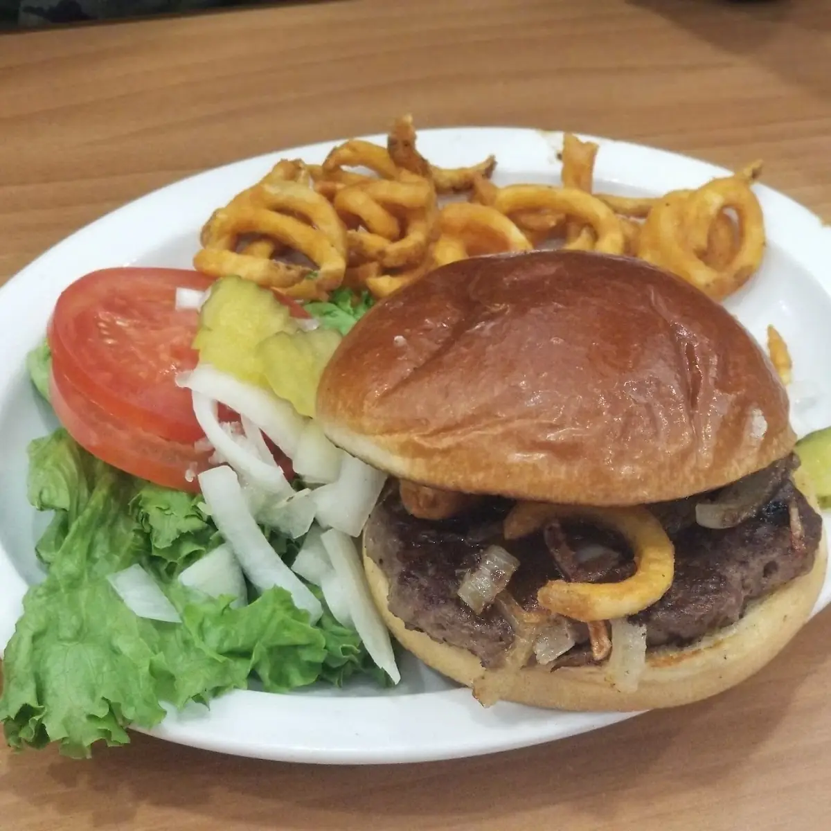 Back Yard Burger and Curly Fries