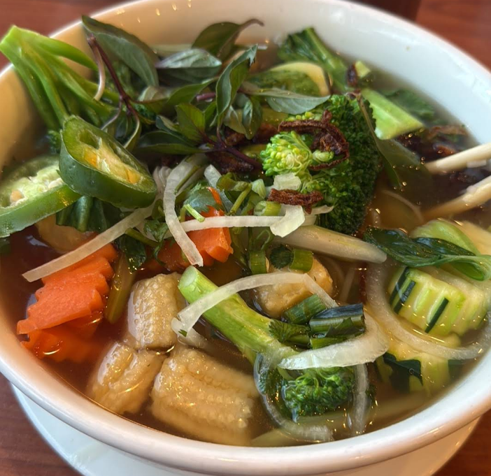 Vietnamese Vegetable Pho Broth