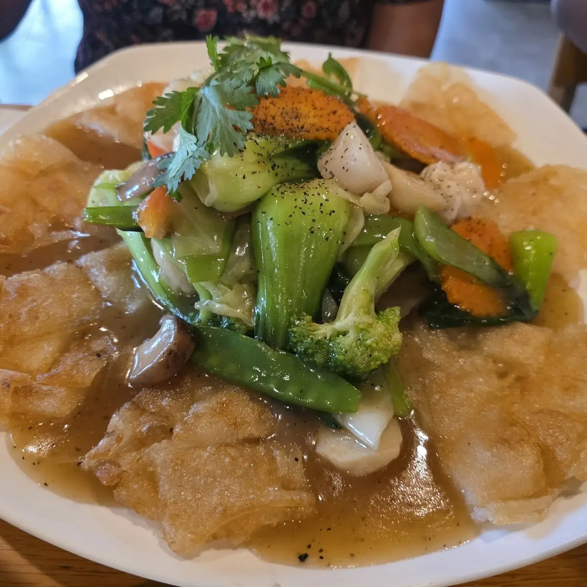 Seafood Pan Fried Noodle - Pho AP Chao