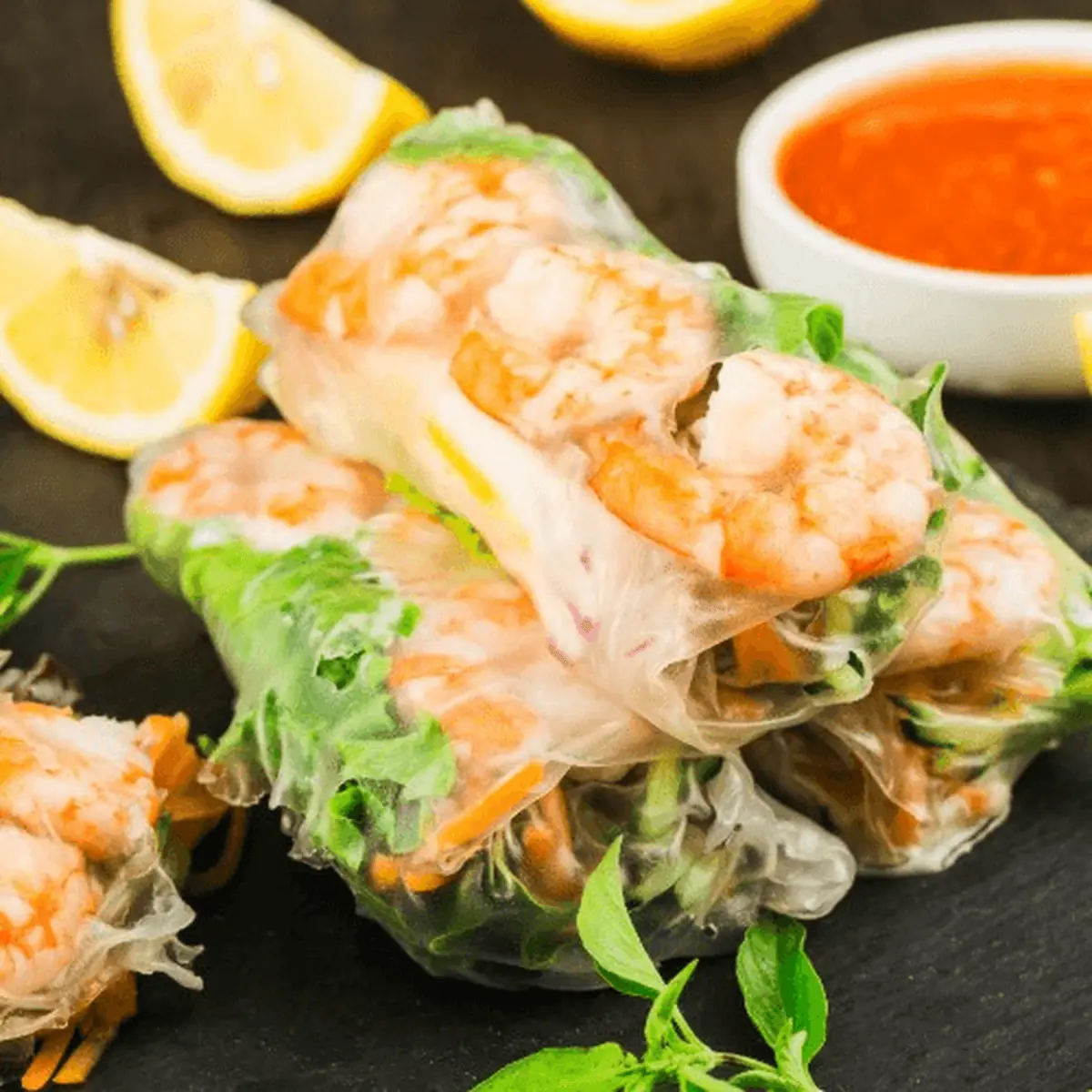 Shrimp and Pork Springroll - Goi Cuon