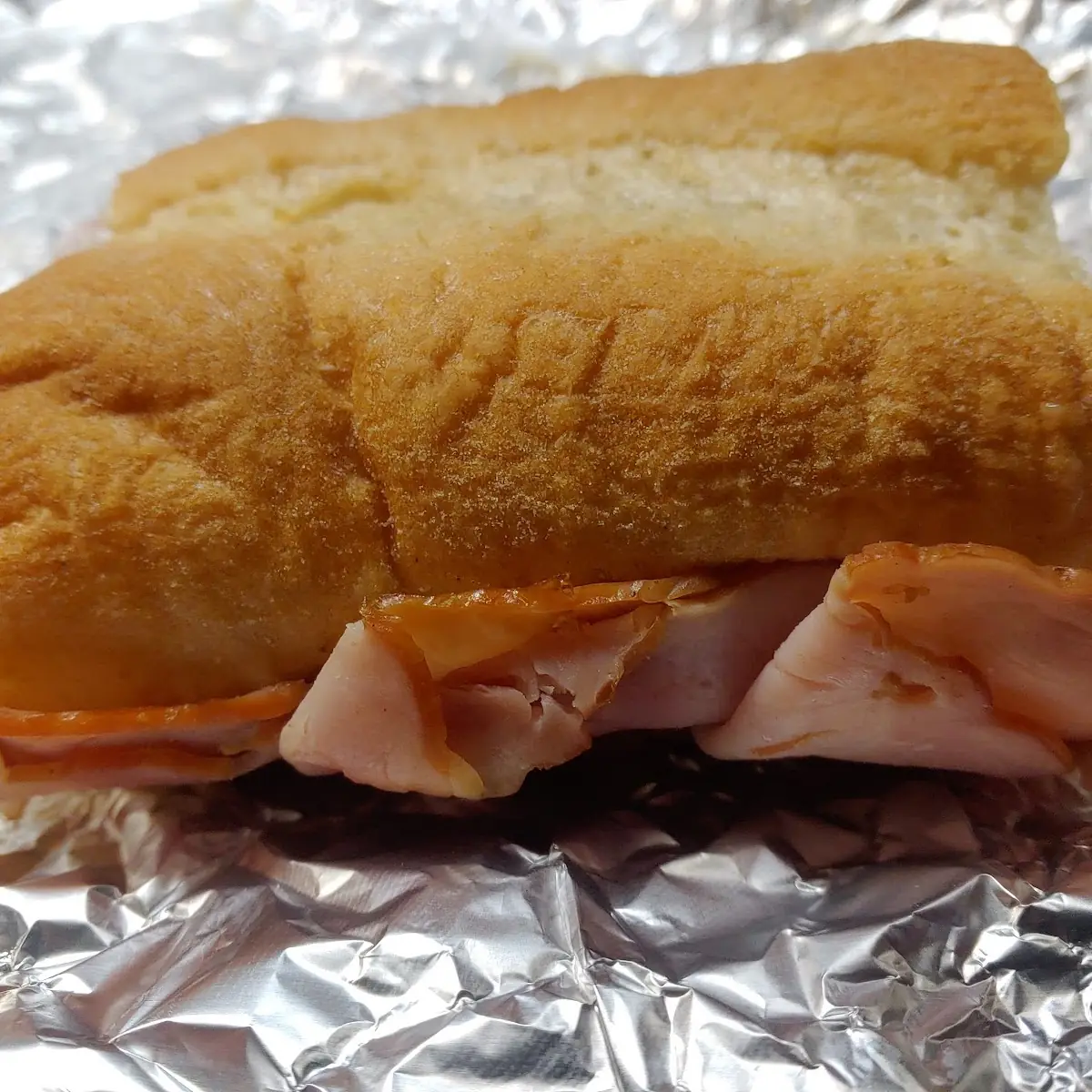 Hot Ham & Cheese Sandwich