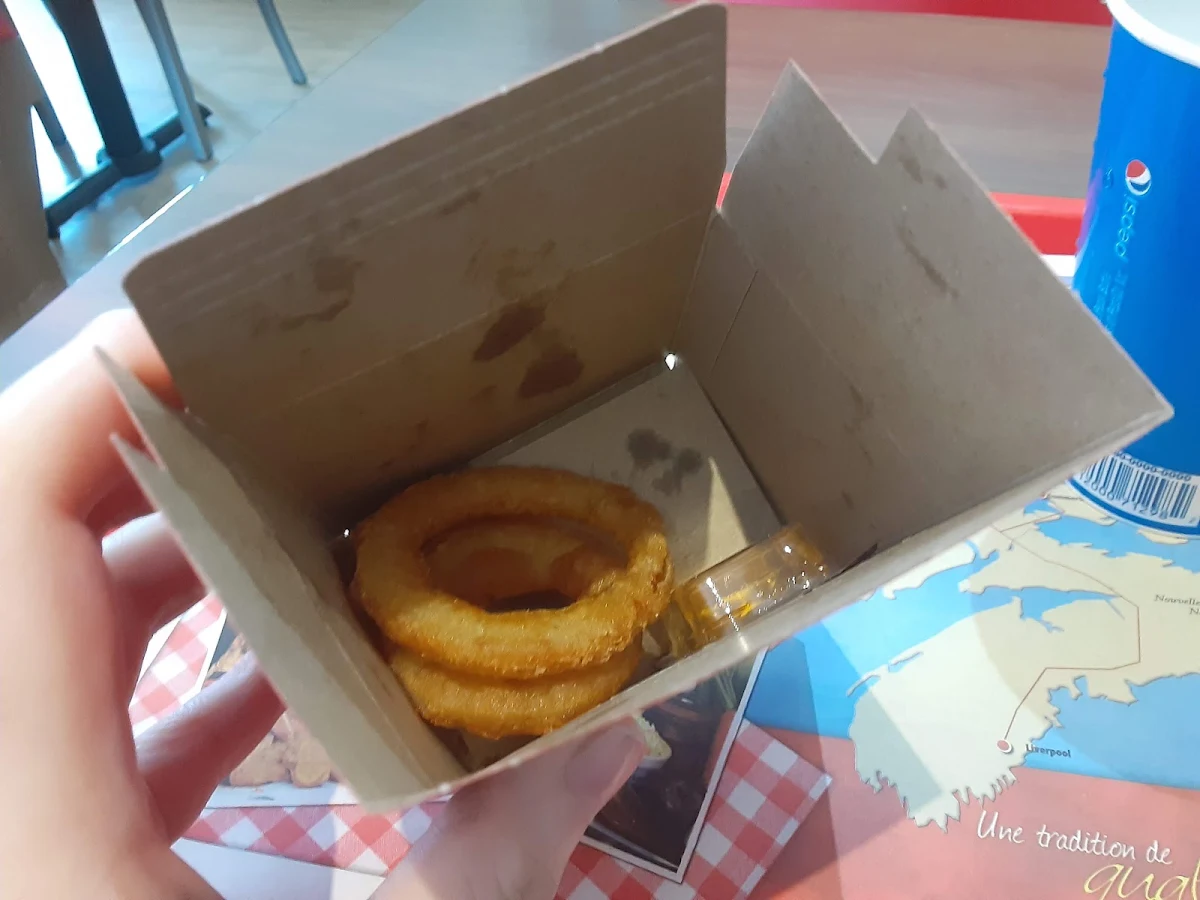 Onion Rings, Restaurant Dixie Lee