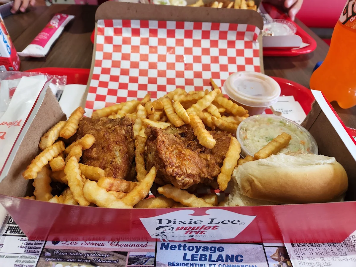Poulet 3 Morceaux, Restaurant Dixie Lee