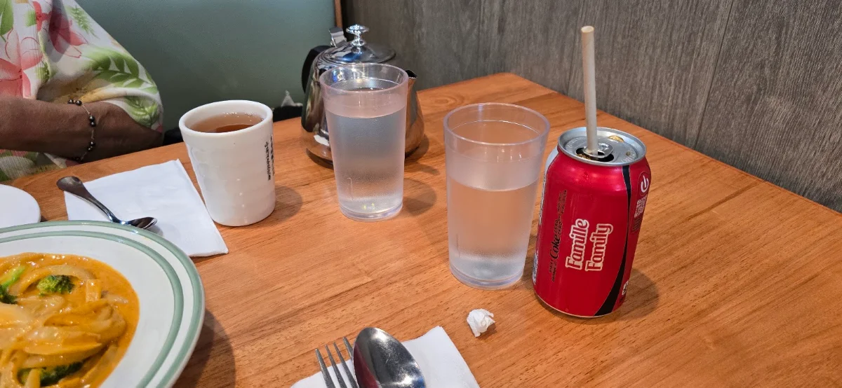 Black Tea and Coke, Thai Kitchen