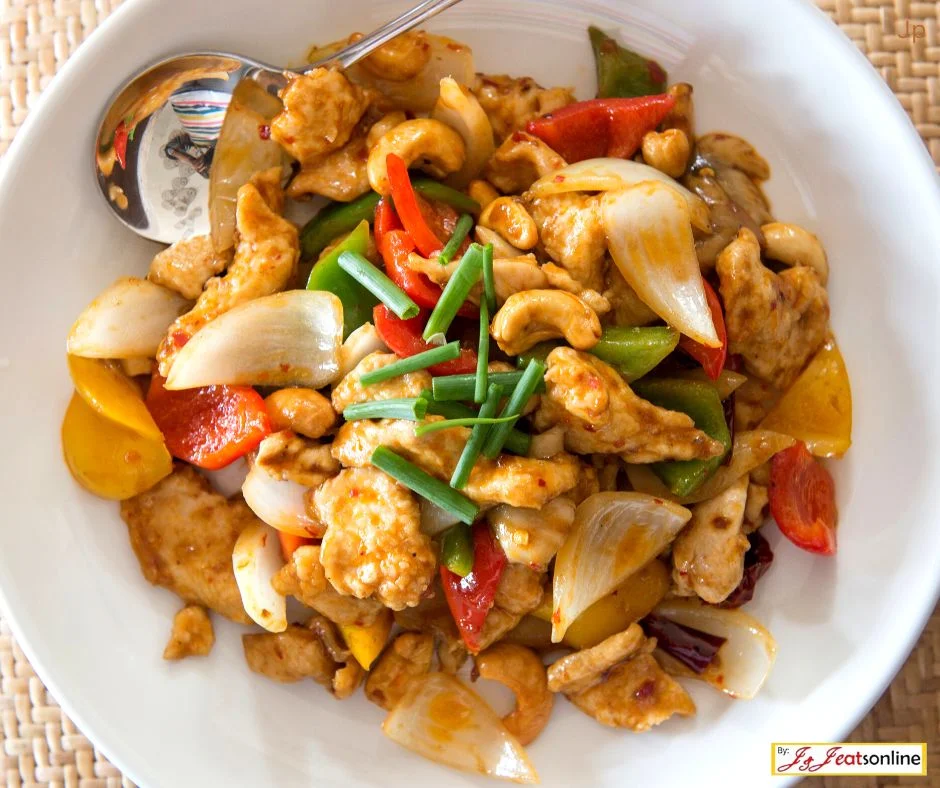 Crispy Chicken Cashew Nuts, Hyde Thai restaurant