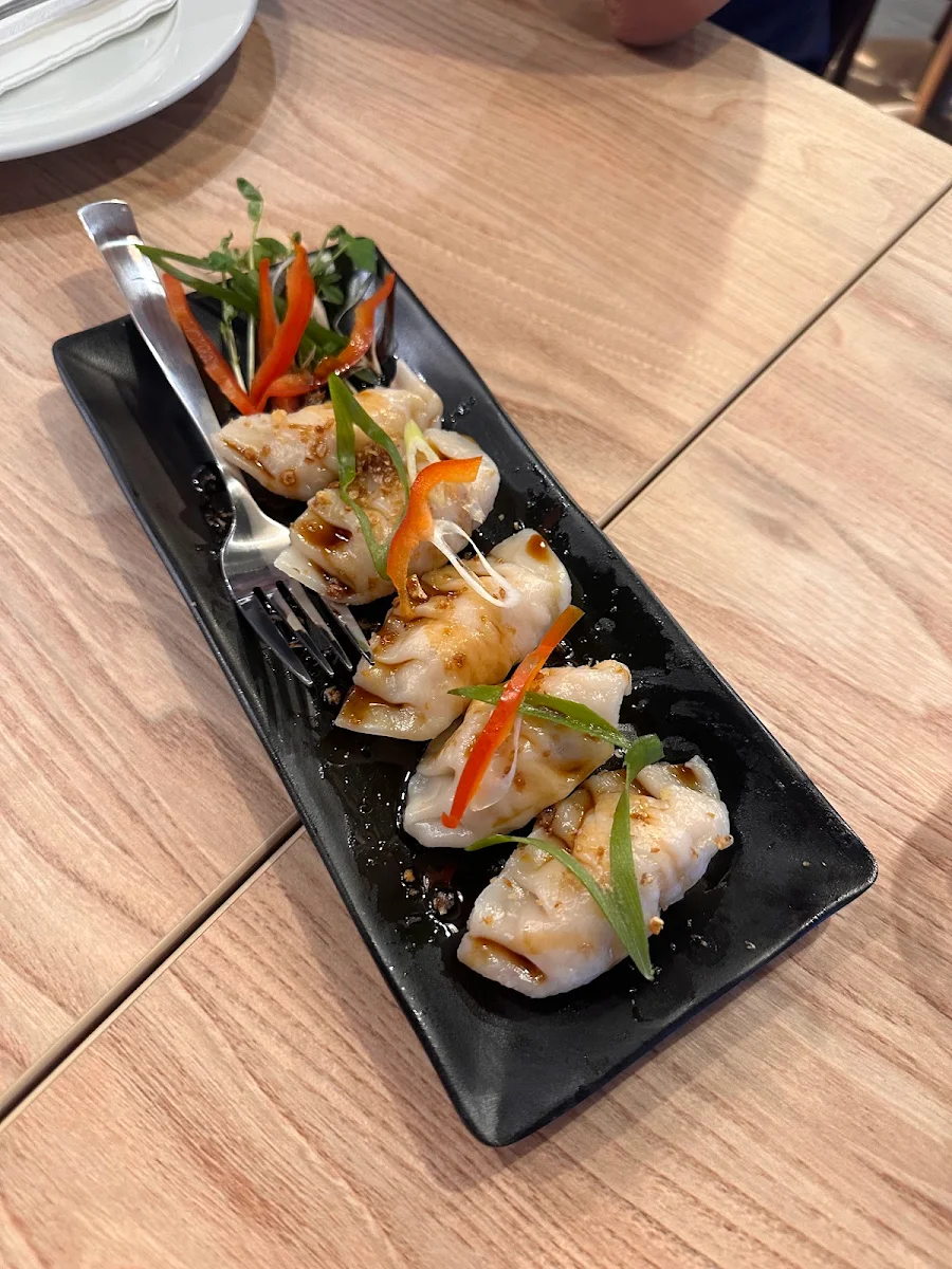 Thai Steamed Wontons, Hyde Thai restaurant