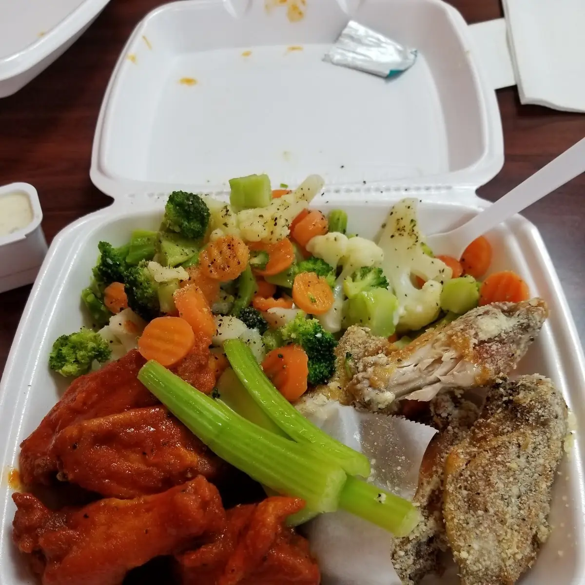 Chicken Wings Dinner